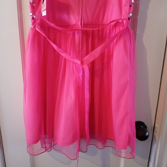 Amy's Closet Pink Tule Dress Girl's Size 14 NWT - Picture 8 of 16